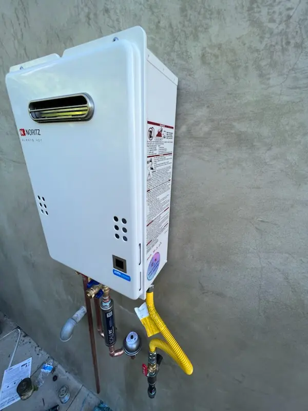 Tankless water heater installation for Delran homes